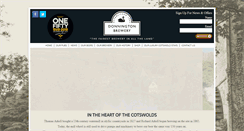 Desktop Screenshot of donnington-brewery.com